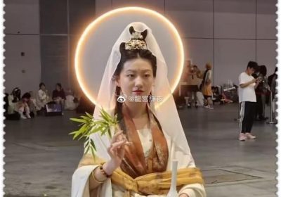 上海CP29漫展惊现“女菩萨”COSPLAY，网友：你们牛逼！