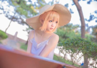 网红少女星之迟迟的cos作品合集，精选原图分享