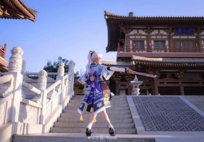 水淼aqua宵宫图片：细节之美，行云流水