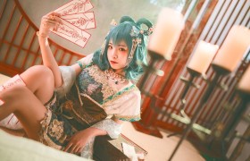 《东方project》霍青娥cosplay（CN：冉冉不甜v）