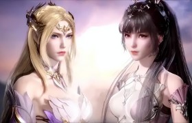 当千仞雪和小舞同时更换上现代装，会发生什么样的变化？