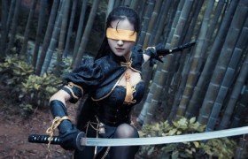 《永劫无间》宁红夜 龙之道自知COS真人图（cn:Vv子教授）