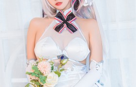 Momoko葵葵新图发布，路易九世cosplay