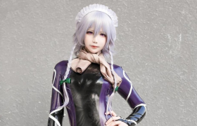 抱走莫子cosplay作品，一个可爱的小蘑菇