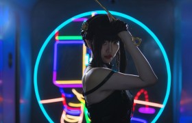 《间谍×过家家》荆棘公主约尔COS真人图 (CN：梁月曦Luna)