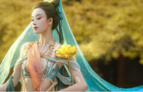 原型打造敦煌壁画“飞天” 逆水寒鸿音COS感受千年文化