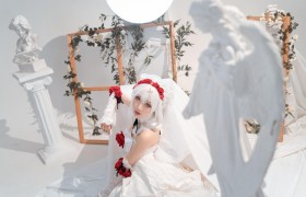 《崩坏3rd》德丽莎花嫁COS图欣赏（CN：面饼仙儿）