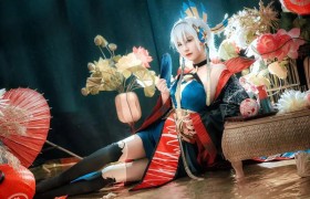 《VOCALOID》言和祸水骊姬COS图