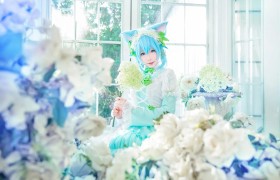萝莉猫耳娘cosplay真人图欣赏