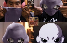 天花板级COS？黑皮、白发、翻白眼，却让百万网友魂牵梦绕