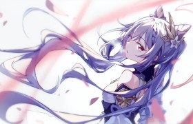 妹子COS游戏《原神》许晴 韵味十足性感无比