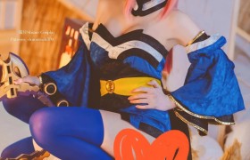霜月shimo 玉藻前瓶儿COS美图欣赏