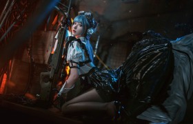游戏《原神》战斗女仆真人COS图（CN：露兒大魔王_）