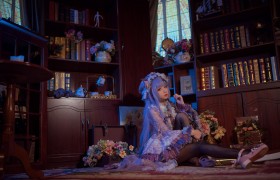 明日方舟w&镜华xcw&帕秋莉睡衣（CN：花柒Hana）