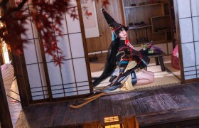 《永劫无间》妖刀姬cosplay图（CN：阮邑Fairy）