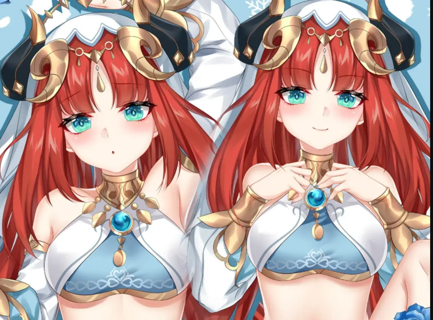 原神妮露开襟图片等身抱枕 这个梗是什么意思-1 原神妮露开襟图片等身抱枕 这个梗是什么意思-1