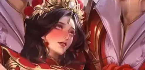 《王者荣耀》伽罗翻白眼流口水流眼泪全身照的样子什么梗-3
