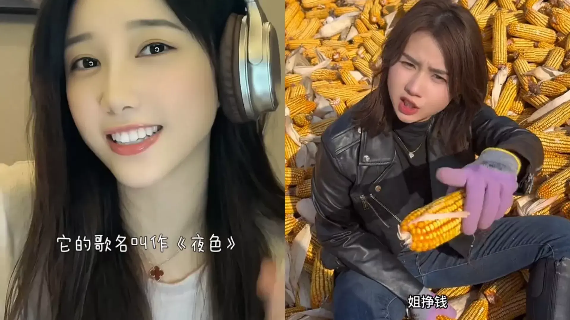 抖音网红 东北粗粮董赤赤VS广东细糠鱼蛋，你更喜欢谁-5