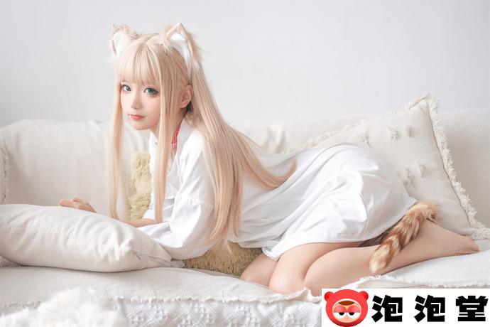 蠢沫沫cos黄豆粉猫娘140图片全集分享 可爱小猫融化了我的少男心-1