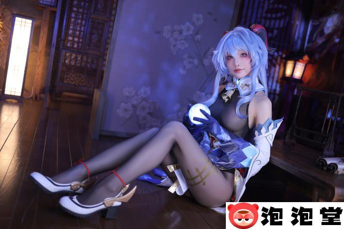 诱人身材太惹火！水淼aqua甘雨魅魔同人cos作品魅力降临-3