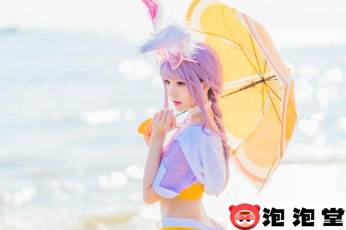 桜桃喵的花间舞公孙离cos作品完美演绎，让花飞起来吧-5
