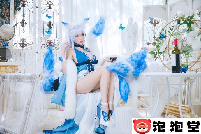 可爱瓜希酱cos作品碧蓝航线圣路易斯 探寻中国版的仁科百华！-5