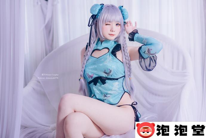 不简单！台湾宝藏coser霜月shimo捆绑图集 古典装束融合现代之美！-5