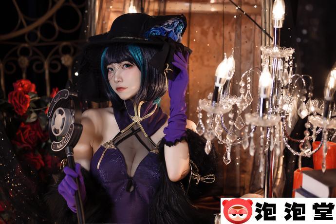 广西表妹二佐nisa柴郡音乐绚烂超萌COS合集-4
