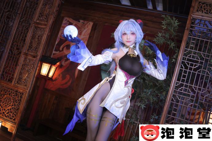 诱人身材太惹火！水淼aqua甘雨魅魔同人cos作品魅力降临-5