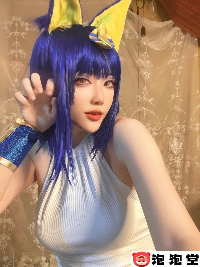 异域风情！起司块wii埃及猫神cos作品，猫女神气场满分！-4