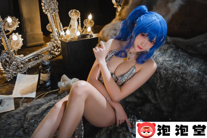 可爱瓜希酱cos作品碧蓝航线圣路易斯 探寻中国版的仁科百华！-6