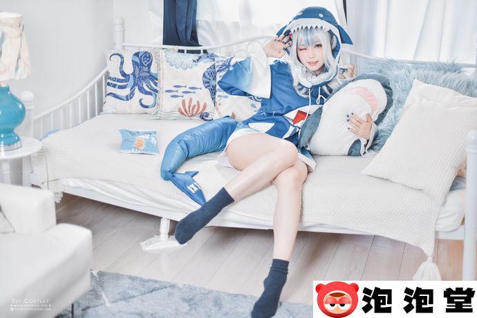 宝岛博主ElyEE子噶呜古拉小鲨鲨甜美灵动的样子惹人爱-4