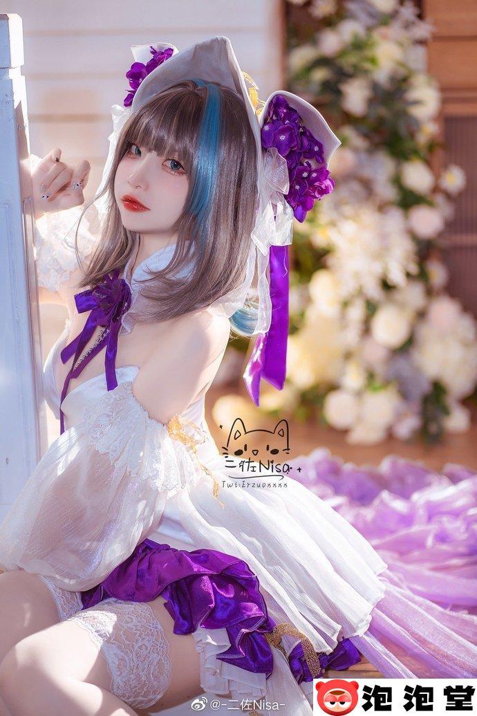 广西表妹二佐nisa柴郡音乐绚烂超萌COS合集-3