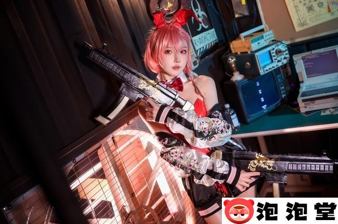 异域风情阿包也是兔娘cos作品梦梦舞娘有没有创可贴道具呢？-1