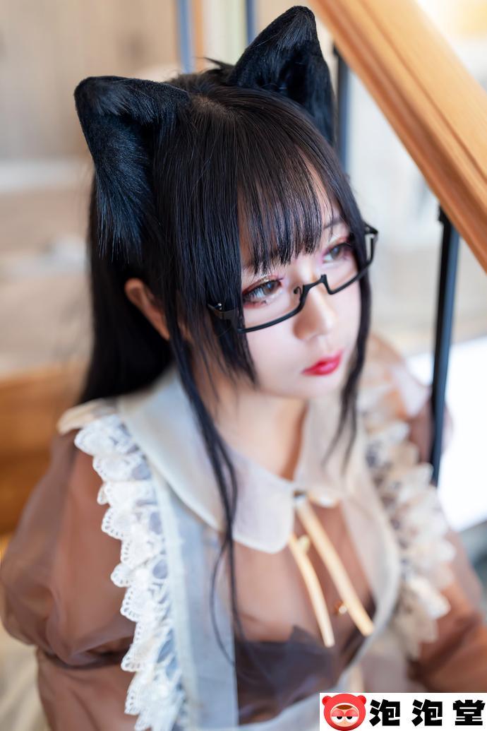 妖娆身材！娃娃脸日奈娇半R女仆作品移不开的目光-5