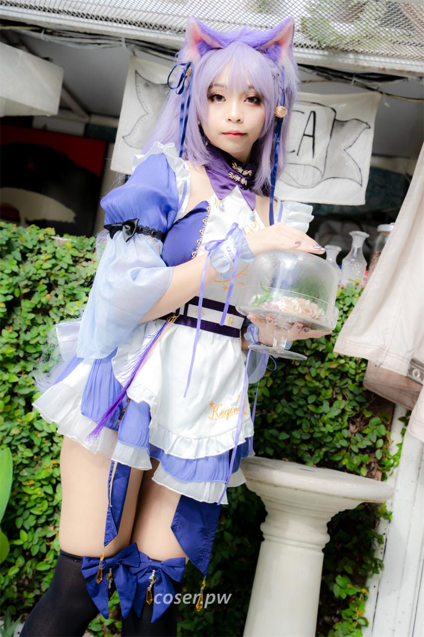 泰国coser Kadorin Hitomi介绍，品原神刻晴cos