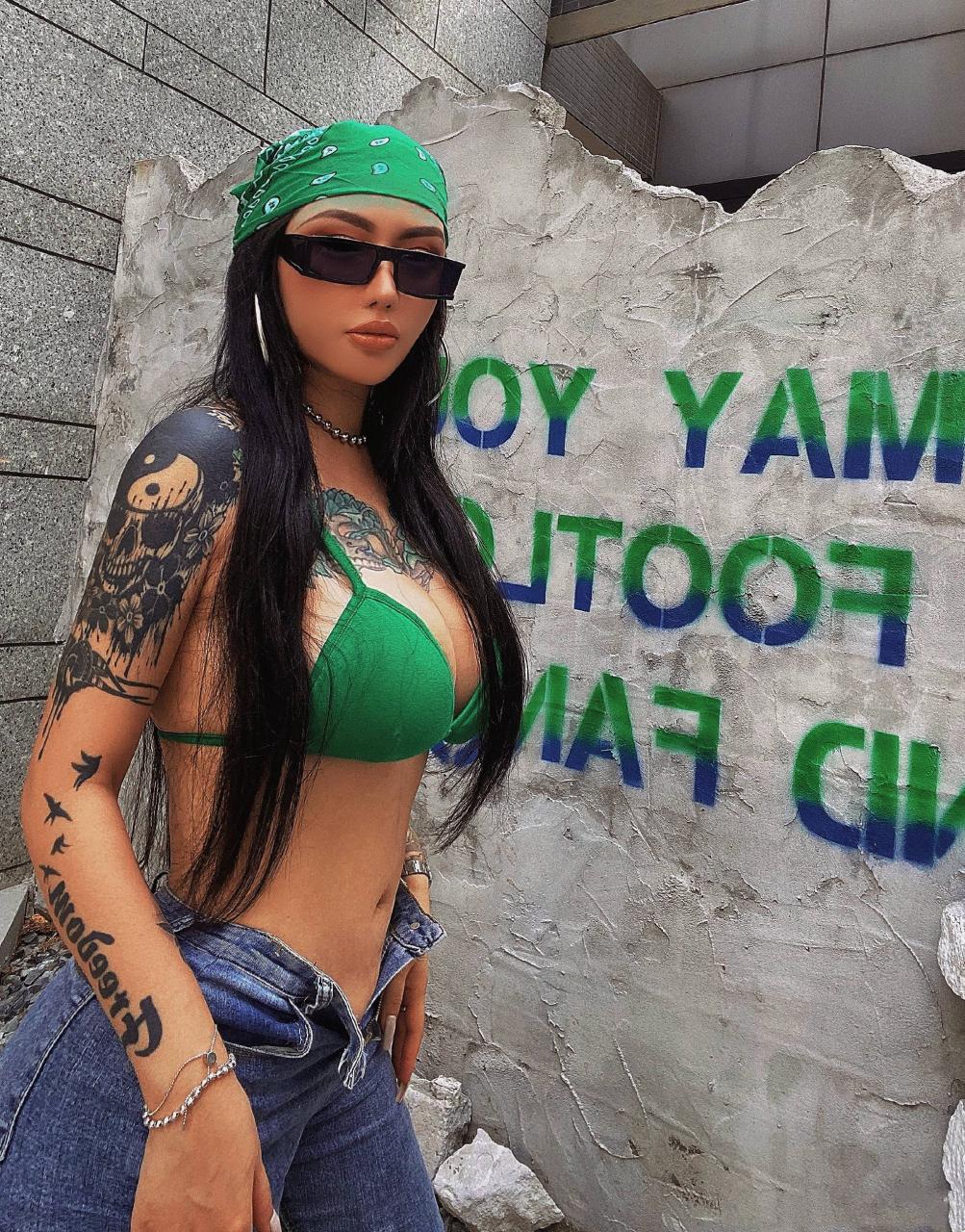 纹身美女「你辣椒姐啊」养眼火辣生活图