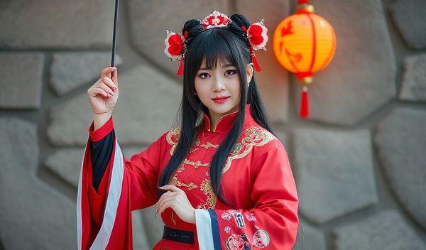 陆萱萱最新国风图集0元畅享！亲测无弹窗小说式写真站-1