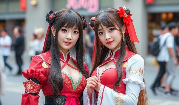 周于希和周于涵：她们真是姐妹吗？cos圈秘密大揭秘-1