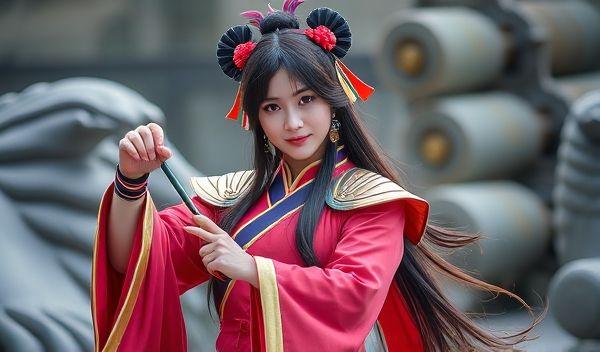 杨晨晨2023最新写真合集（绝美国风造型首曝光！）-1