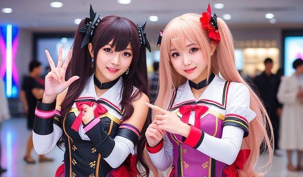 周于希周于涵真实关系大揭秘！6个关键点看清双胞胎coser异同-1