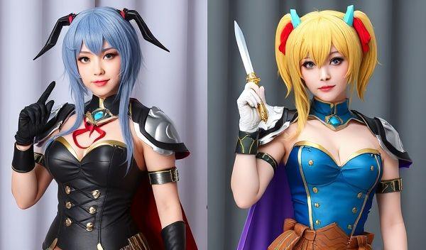 周于希和周于涵谁更厉害？资深coser迷深度对比写真集-1