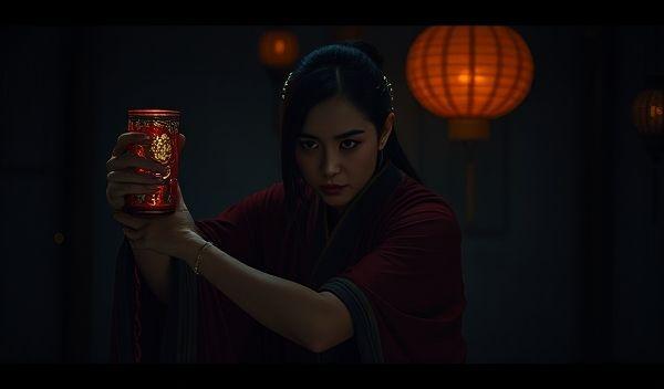 陆萱萱2916高清正片首发！这套暗黑系精灵绝了-1