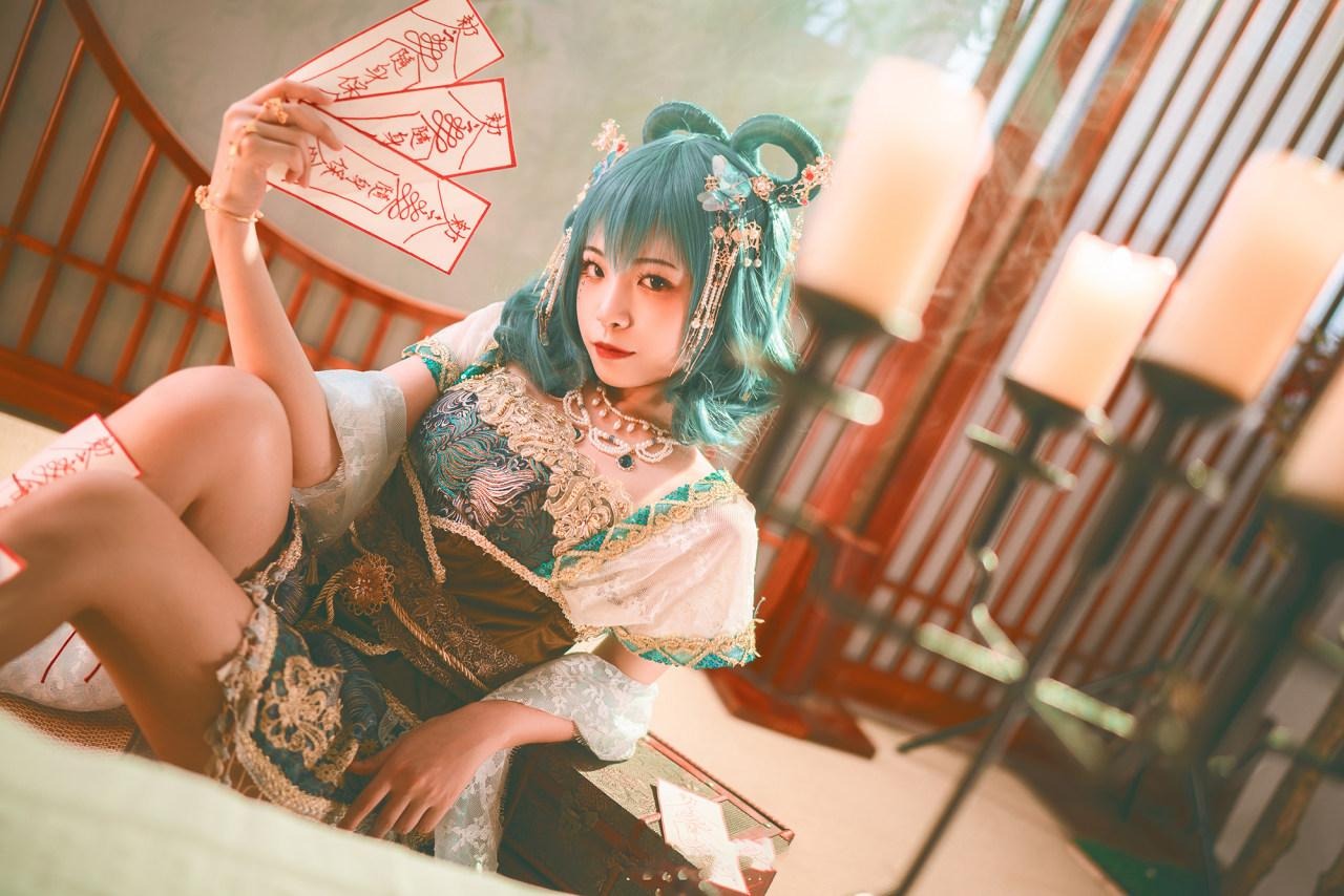 《东方project》霍青娥cosplay（CN：冉冉不甜v）-N5次元
