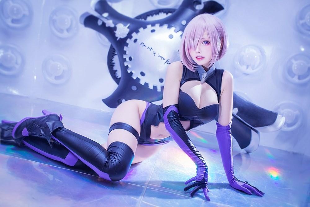 游戏《Fate/Grand Order》玛修·基列莱特COS图（CN：Mon夢）-泡泡堂