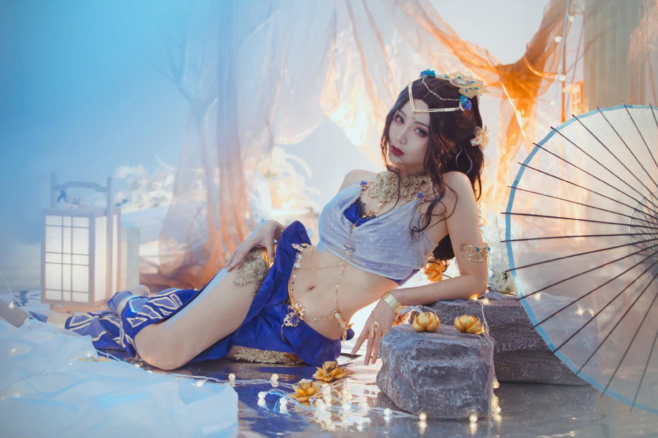 如月灰《永劫无间》迦南花无痕cosplay-N5次元