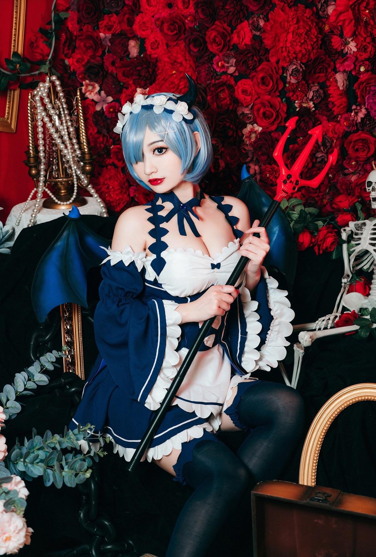 《从零开始的异世界生活》蕾姆小恶魔COS(CN：桃墨公子x)-N5次元