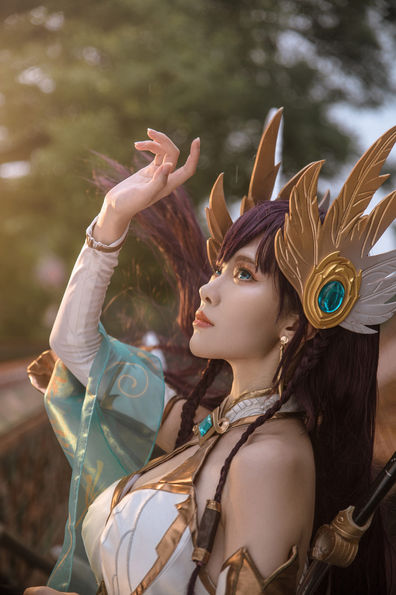 《英雄联盟》人物艾瑞莉娅COS真人图刀妹（CN：月潋寒殇）-图集侠
