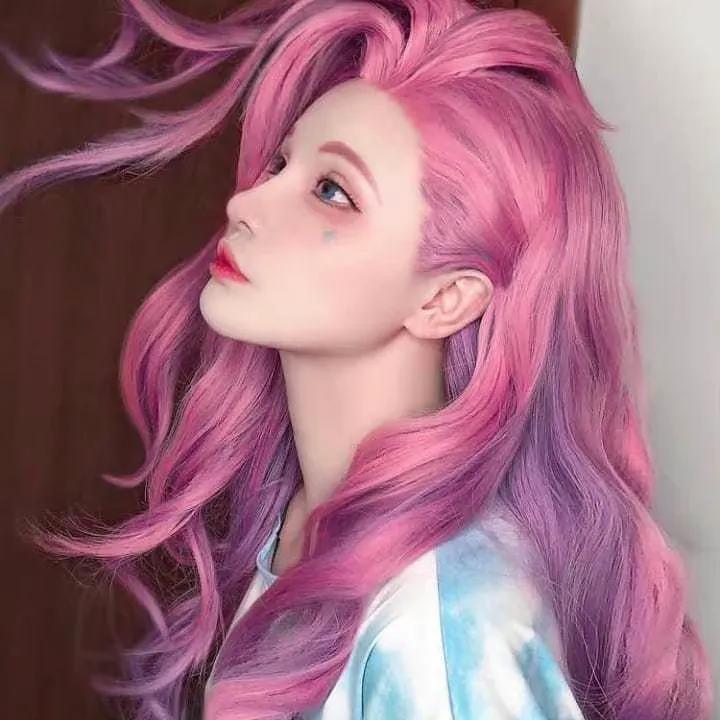 千夜未来《英雄联盟》萨勒芬妮COSPLAY真人图-图集侠