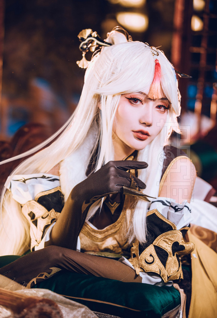 游戏《原神》凝光COS真人图（CN：如月灰）-图集侠